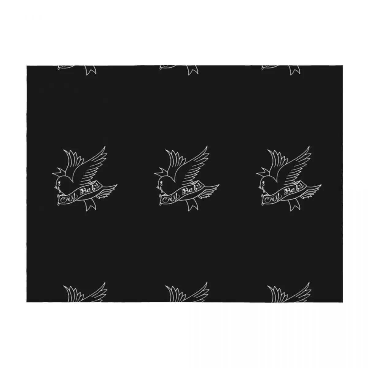 

CRYBABY Throw Blanket Camping Luxury Designer Luxury Throw Blankets