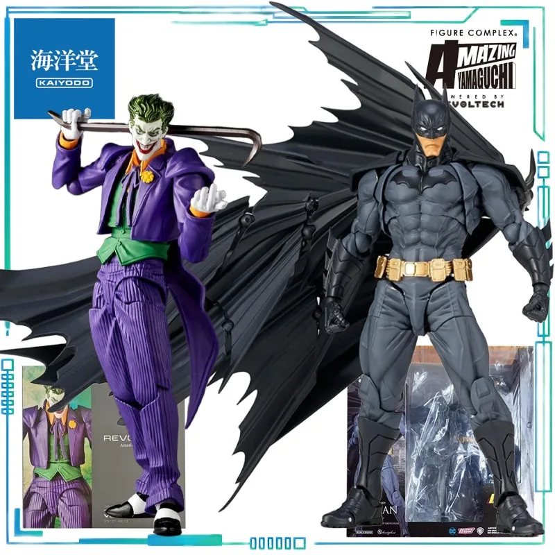 

KAIYODO Genuine AMAZING YAMAGUCHI Series Joker 1.5 and Number 009 Batman Finished Product Movable Model Collection