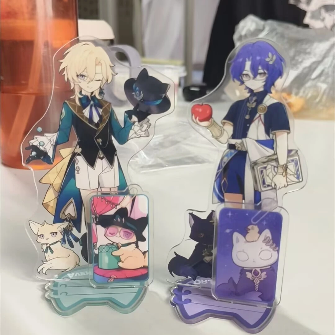 「バースト：スターレール」ゲーム「ドクター・リサ・マリコ・サンド・ゴールド」アクリル自作スタンディングサインフィギュア Gu Zi スタンディングサイン