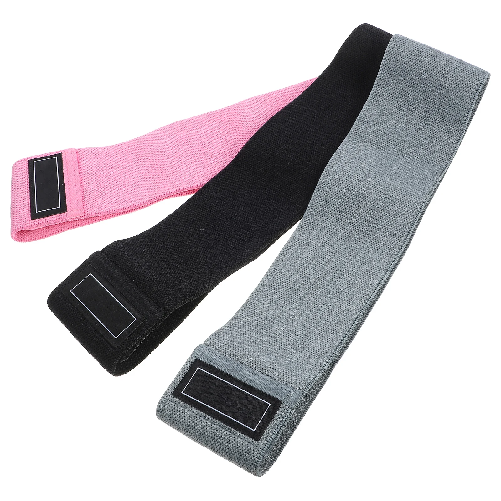 

3pcs Fitness Resistance Bands Training Hip Bands Foldable Exercise Straps For Home Gym Yoga Workouts