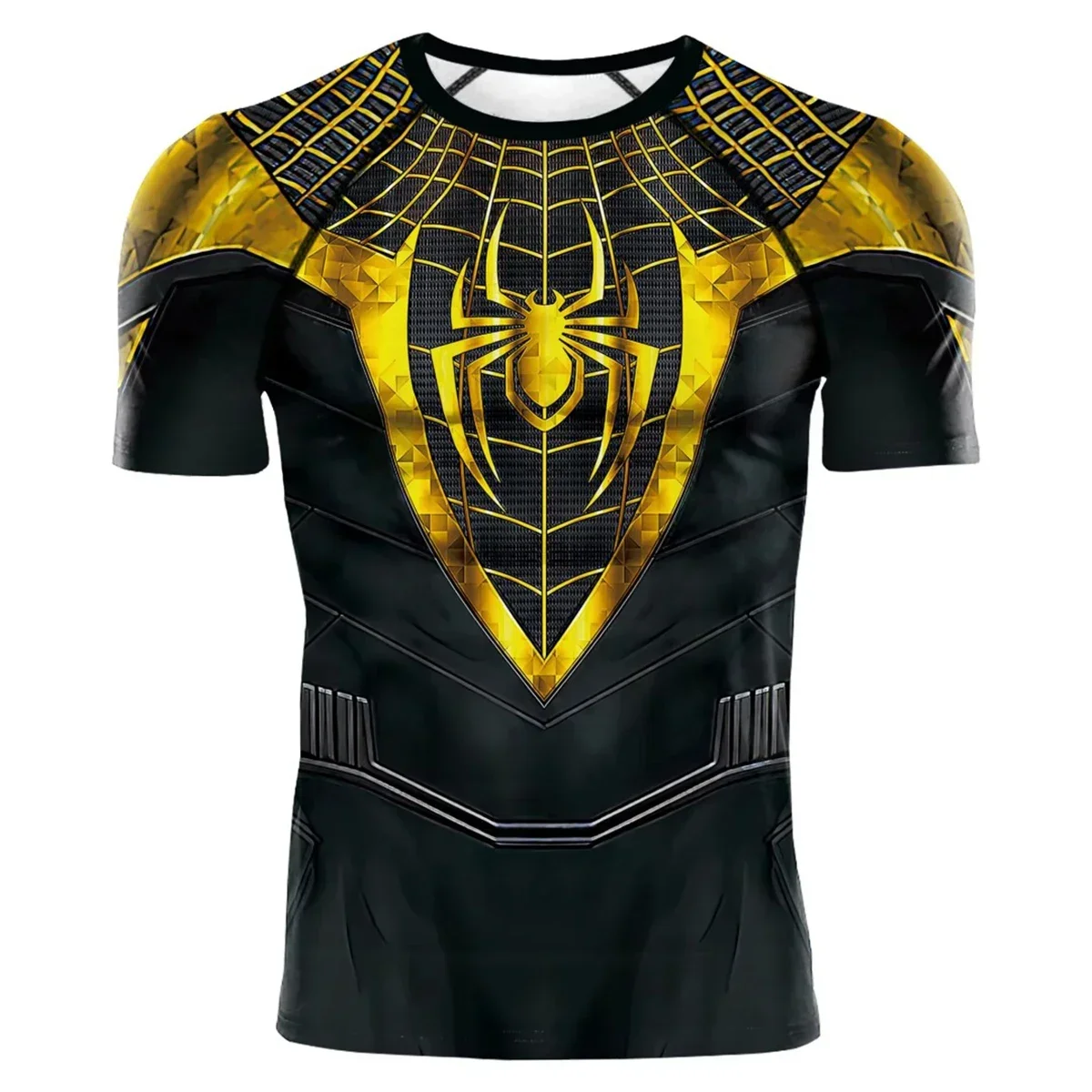 Sommer Neues Herren-T-Shirt Rollenspiel Kurzarm-T-Shirt Superhelden Herren-Oberteil Sportbekleidung – Detail 6