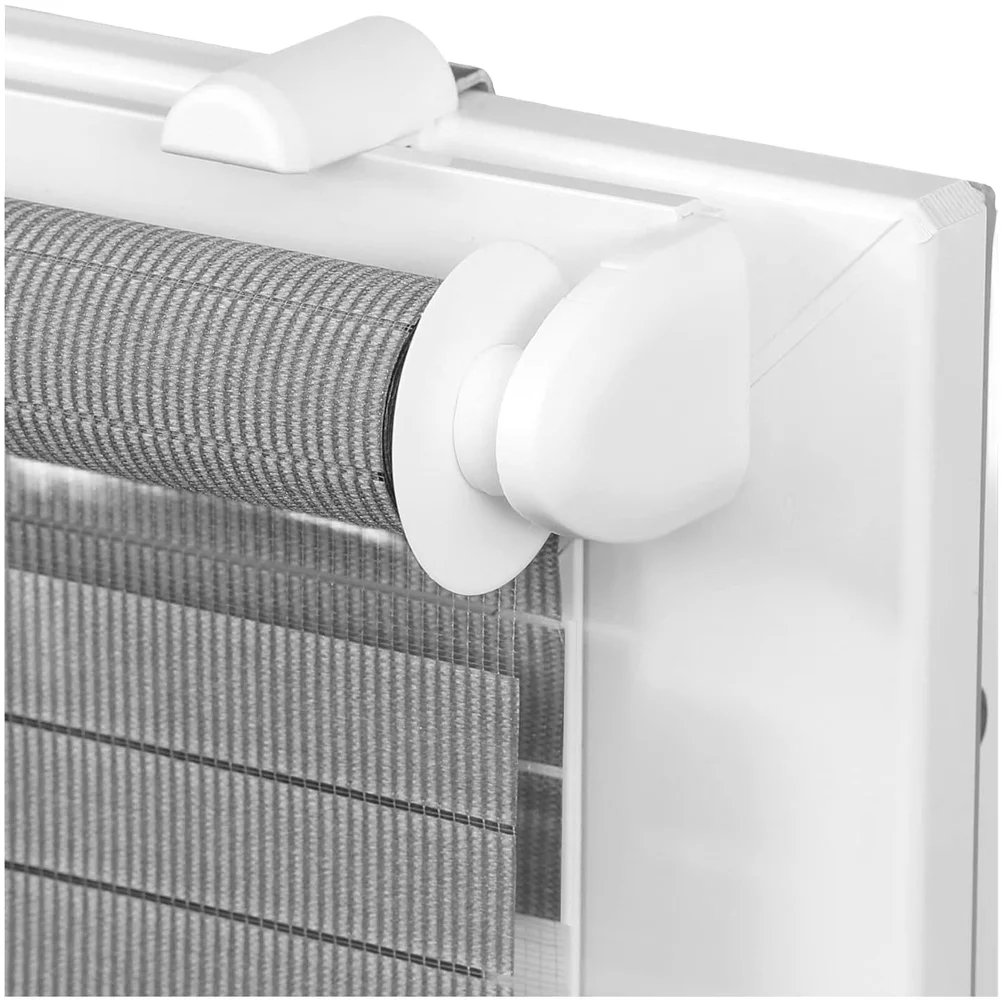 Roller Shade Mounting Bracket Holder Kit in White Plastic for Blinds Curtains 8 Piece or 10 Piece Set F030 Code