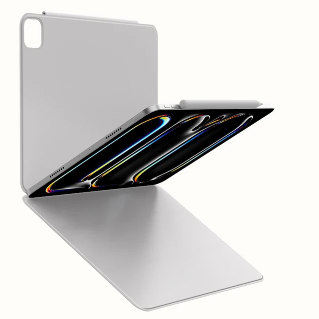 Dla 2025 iPad11 A16 10 10.9 2022 Pro 11 12.9 Cal Etui magnetyczne iPad Air4 5 10.9 Mini 6 8.3 Cal Z odpinaną pokrywą magnetyczną