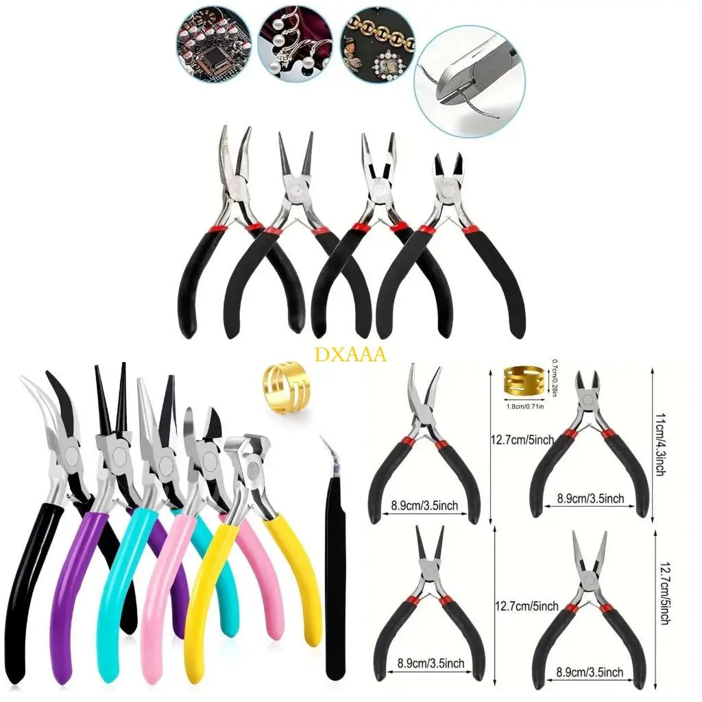 DXAA Stylish Jewelry Pliers Collection Fashionable for Detailed Beadwork and Designs