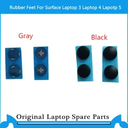 4 Pieces New Rubber Feet For Surface Laptop 3  4  5 Foot Pad  1872 1868 1951 1958 Sliver Black