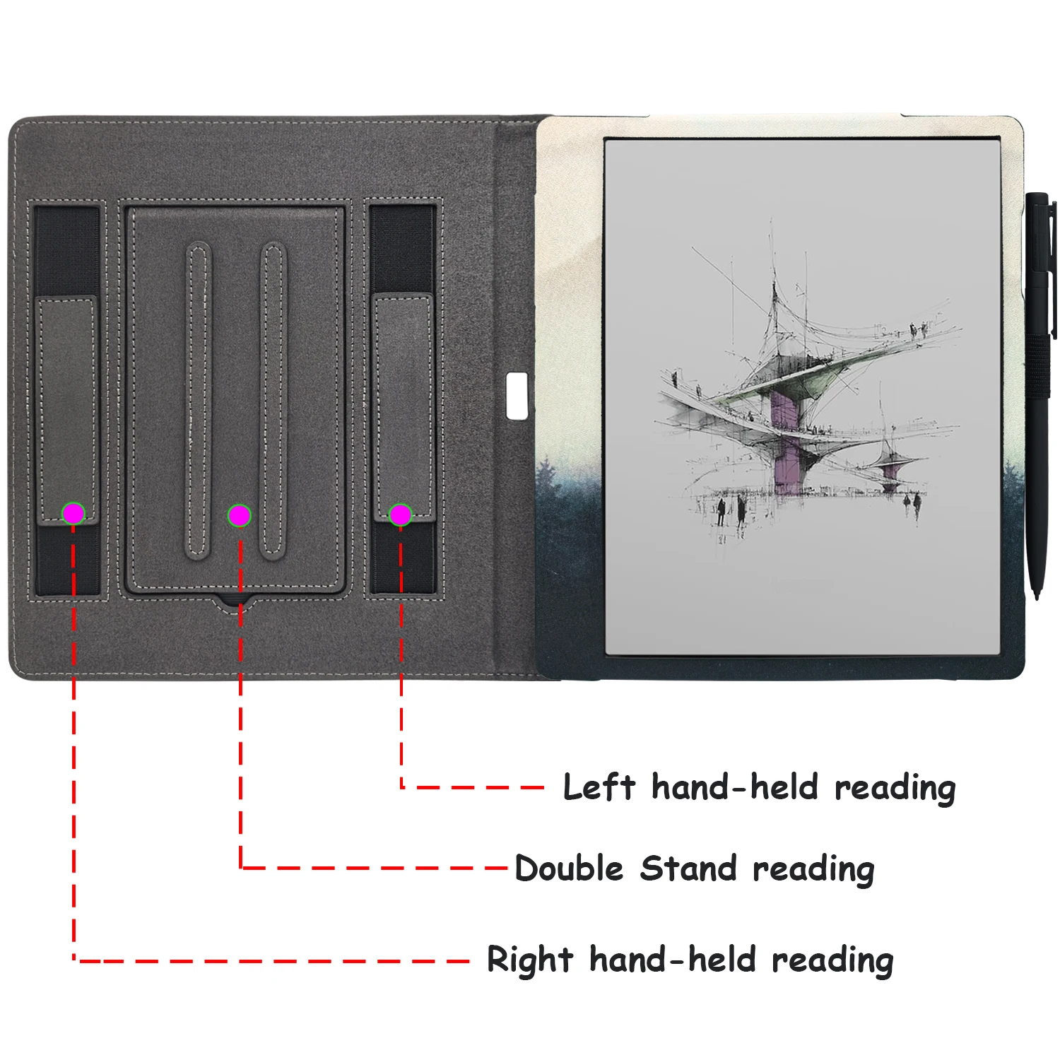 Double Stand Case for 10.3