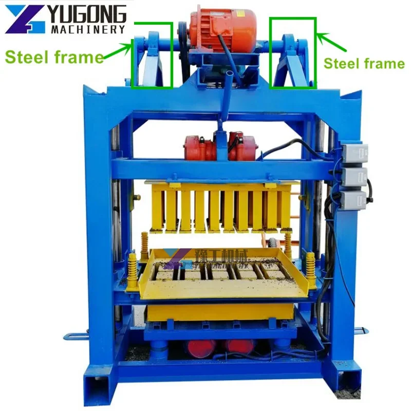 Concrete Block Machine Qt4-40 Used Concrete Block Making Machine