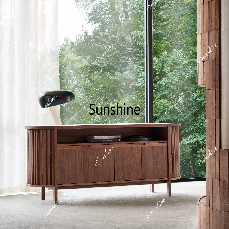 

Solid wood living room against the wall chest of drawers Living room storage cabinets High-end sideboards