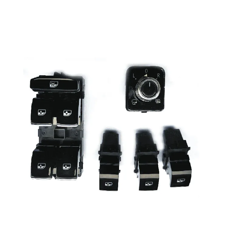 

Piano black Power Window Switch Control Button For Golf 8 7 For Passat B8