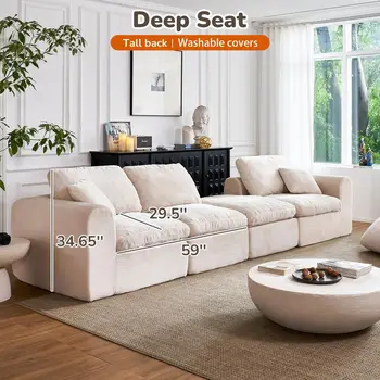 Modular Cloud Couch 3