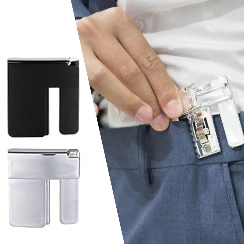 Multi-Function Jeans Pants Clothing  Sewing Removable Folding Waist Clip Adjustment Buckle Waist Buckle Button Tool