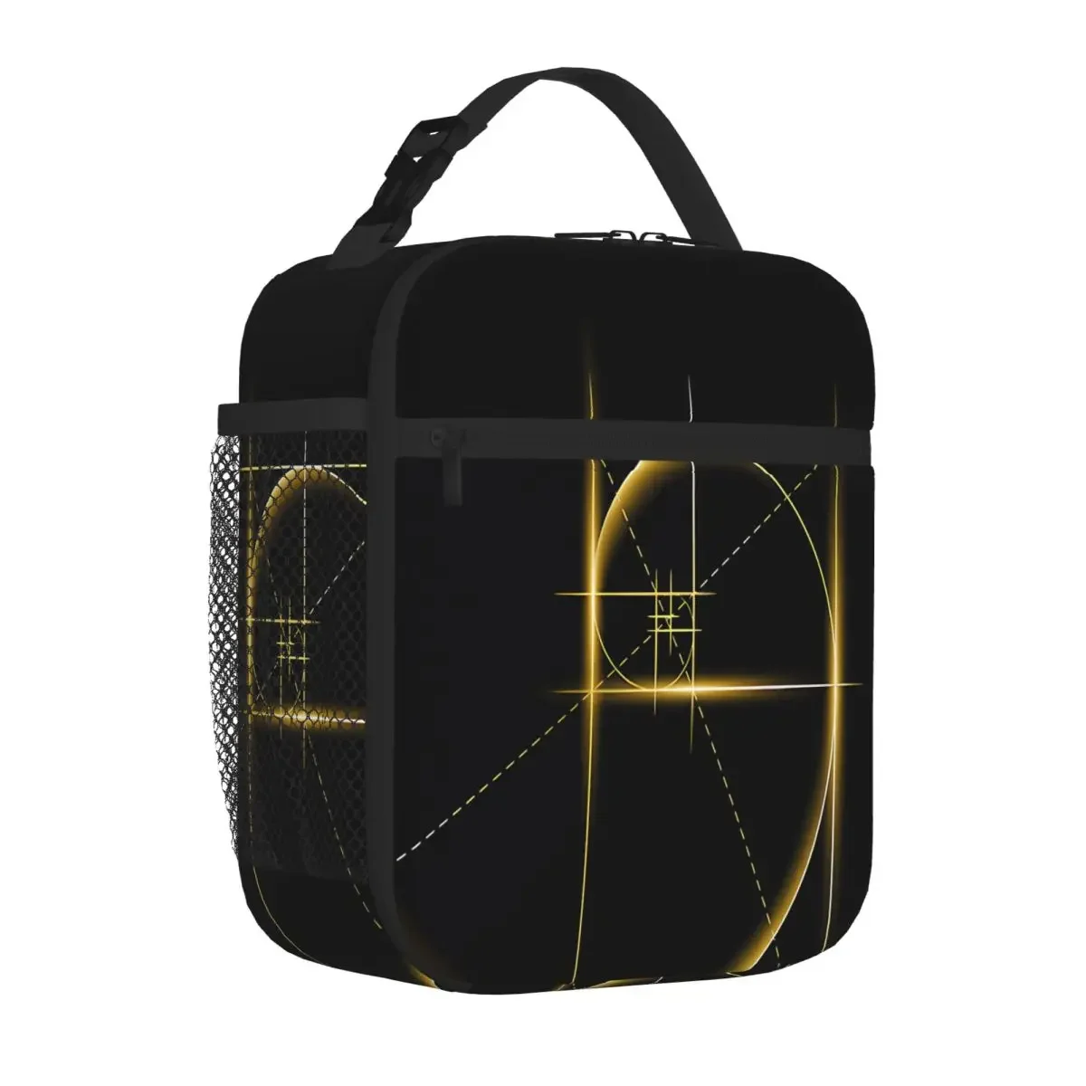 Bestselling Fibonacci Golden Ratio Teen Style Small Lunch Bag Nursery Food Shoulder Lunch Bag