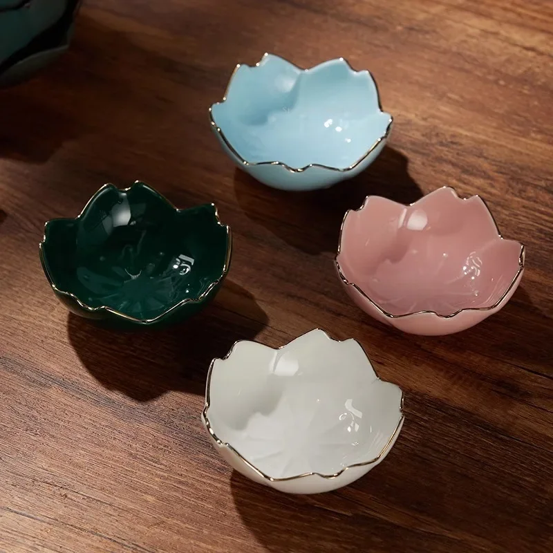 Ceramic Multi-functional Color Palette Chinese Painting Ink Ceramic Pen Decoration Beginners Writing Brush Painting Creation