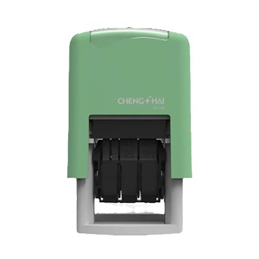 Automatic Ink Return Day-month-year Data Stamp English Version Smooth Running Self-Inking Stamps Adjustable Date Wheel