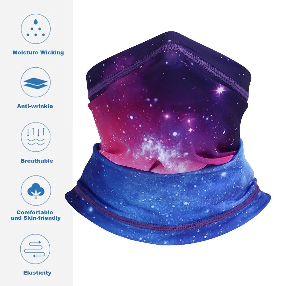Máscara facial refrescante bandana respirável caminhadas bicicleta ciclismo esportes pescoço gaiter cachecol bandana balaclava para homens
