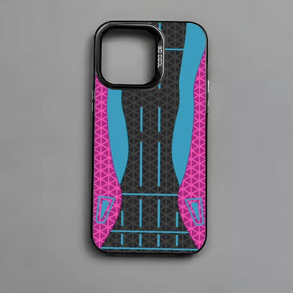 CS 2 Csgo حافظة هاتف جلدية لهاتف آيفون 17 16 15 14 13 12 11 Pro Max Air متعدد الألوان ماتي ليزر معدني أورورا فوندا