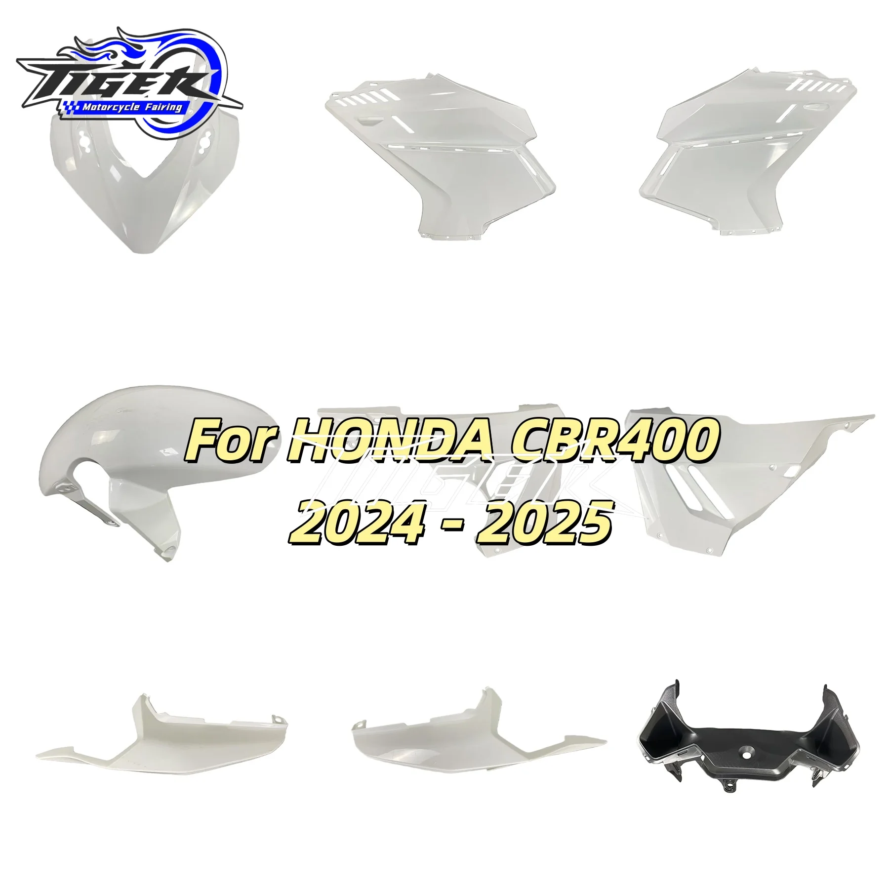 

ABS Injection Motorcycle Fairing Kit for Honda CBR400 CBR400R Bodywork Fairings CBR 400 2024 2025 Bodyframe Housing Accessories