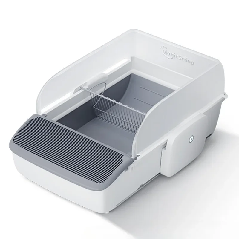 Automatic Intelligent Cat Litter Box Self-cleaning Cat Sandbox Scooping Open Semi-enclosed Cats Toilet Oversized Pet Supplies