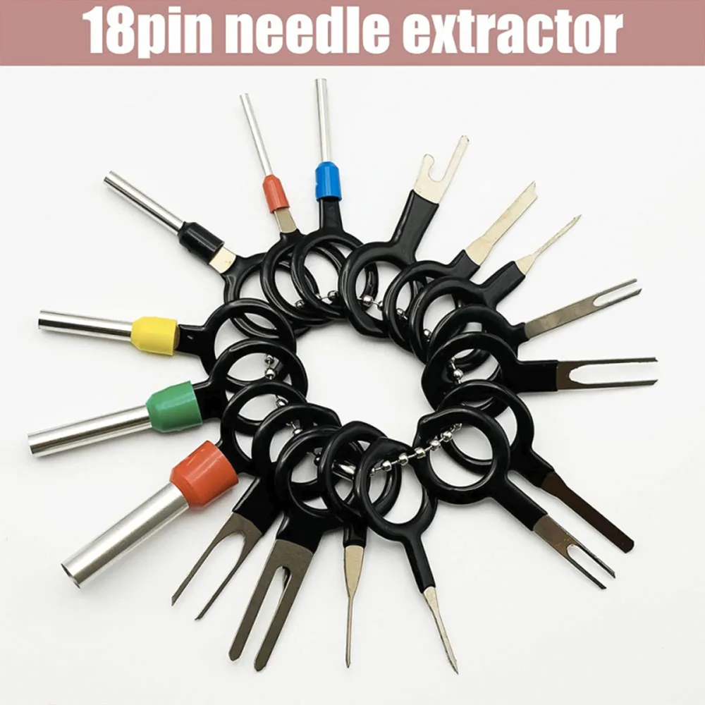 1050Pcs Terminal Pin For Car Connectors Car Electrical Wire Connectors Terminal Pins Male Female Electric Pin Automotive Pin