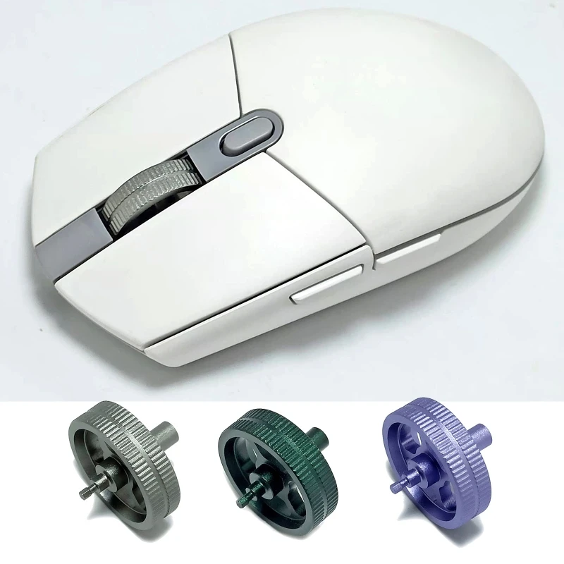 ماوس الألعاب بكرة عجلة التمرير الفئران المعادن المتداول عجلة إصلاح لاستبدال لوجيتك G102 G102hero G304 G305 الماوس