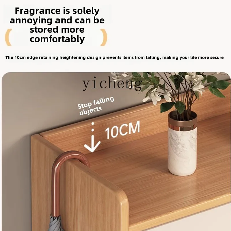YFY  solid wood core shoe cabinet home indoor simple storage entrance cabinet multi-layer home shoe rack home decor