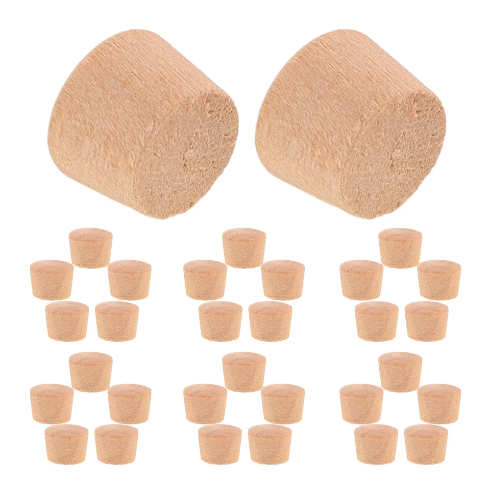 50pcs Wooden Plug Solutions Small Wood Plugs for beehives Carpenter Bee Hole Plugs Decorative Wood Plugs Practical Woodworking P