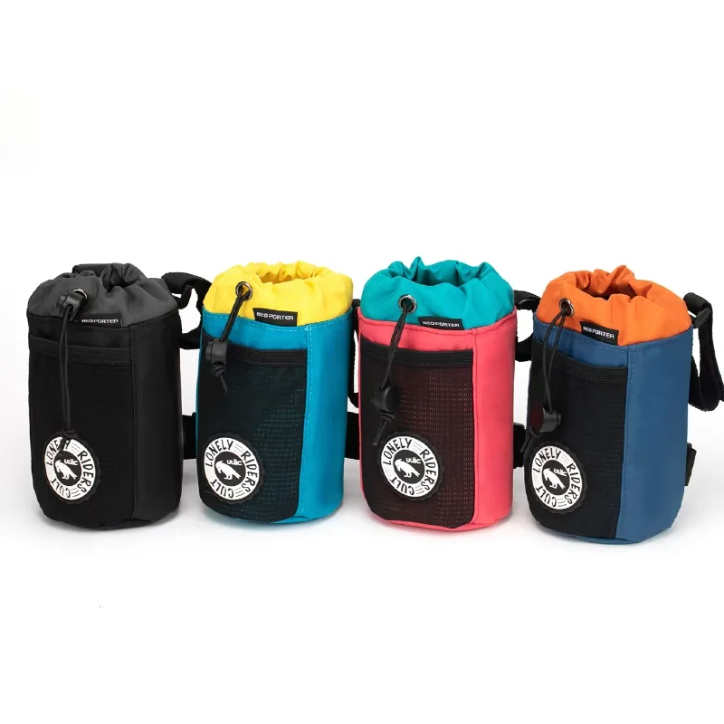 

ULAC 1.0L Bicycle Stem Bag Cycling Water Bottle Carrier Pouch Pack MTB Road Bike Kettle Bag Riding Handlebar Bag Accessories