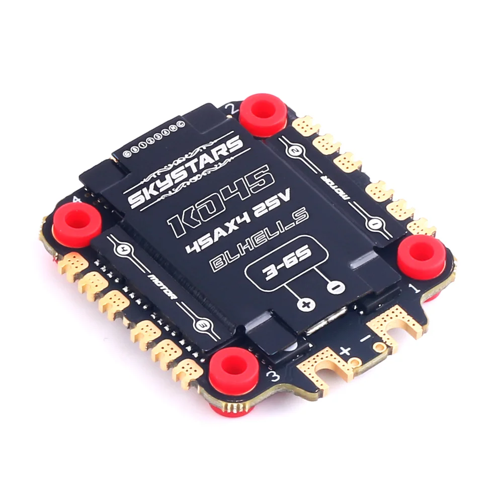 

SKYSTARS KO45 Blheli_S 45A 3-6S 30×30 Dshot600 4-in-1 ESC