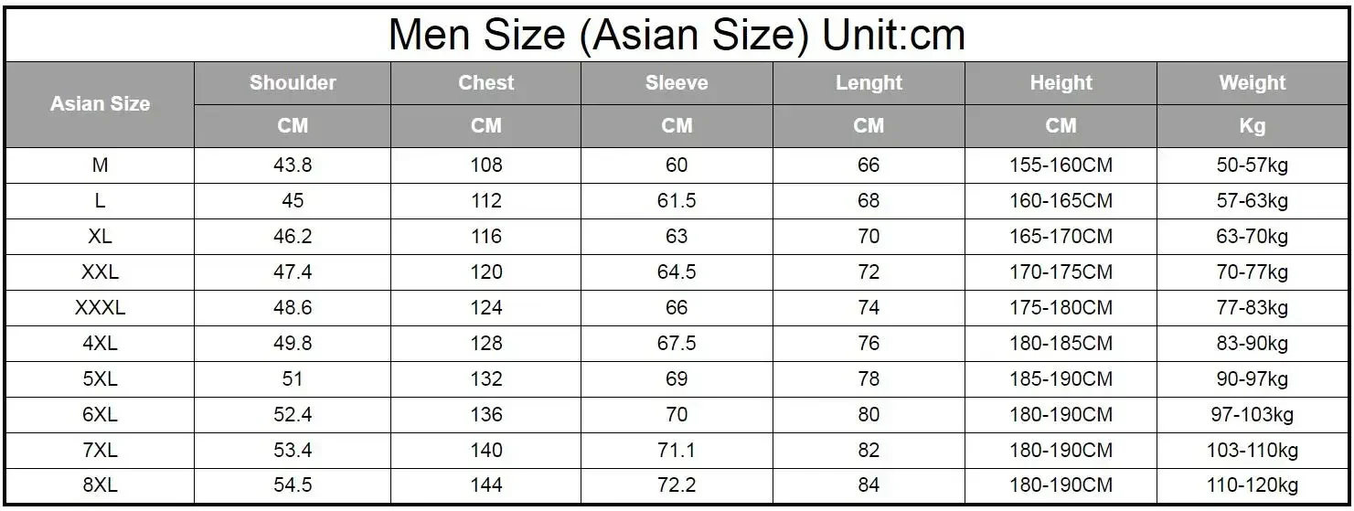 Plus Size 6XL 7XL 8XL Spring Autumn Casual Fashion Streetwear Bomber Jacket Men Windbreaker Baseball Coats Men Camping Clothing