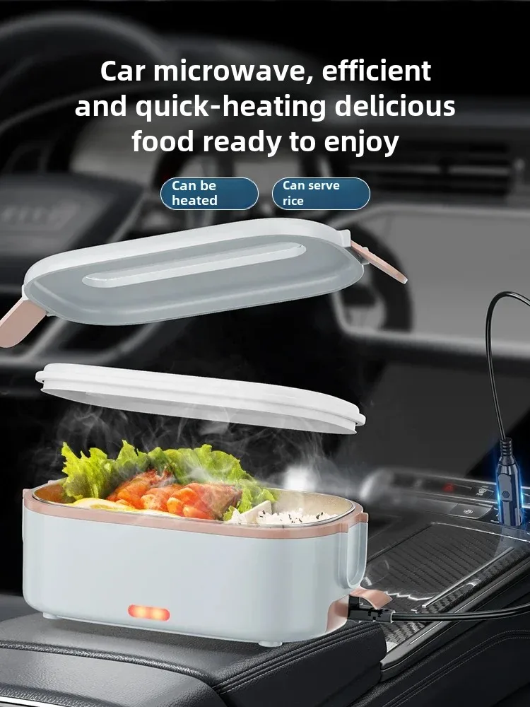 

Vehicle-mounted microwave oven, rice cooker, 24v12V large truck with special heating lunch box for cooking hot meals