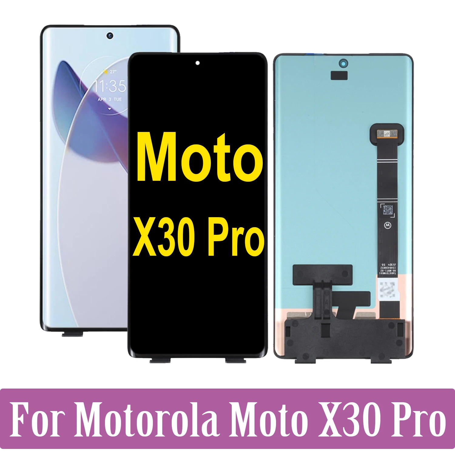 Original 6.7'' For Motorola Moto X30 Pro LCD Display Touch Screen Replacement Digitizer Assembly