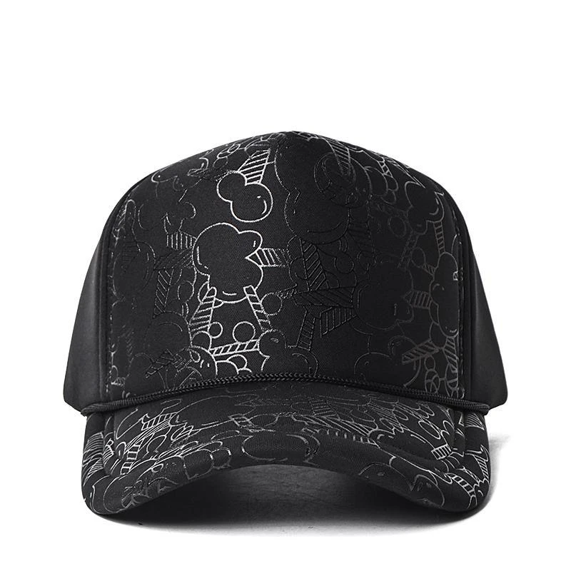 High top hat fall and winter of male high hat popular logo face small baseball cap round face is prevented bask in large cap