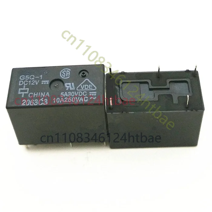 

10PCS For G5V-1-12VDC 10PCS for OMRON 12V Signal Relay 6Pins G5V-1-DC12V Original Electronic Components