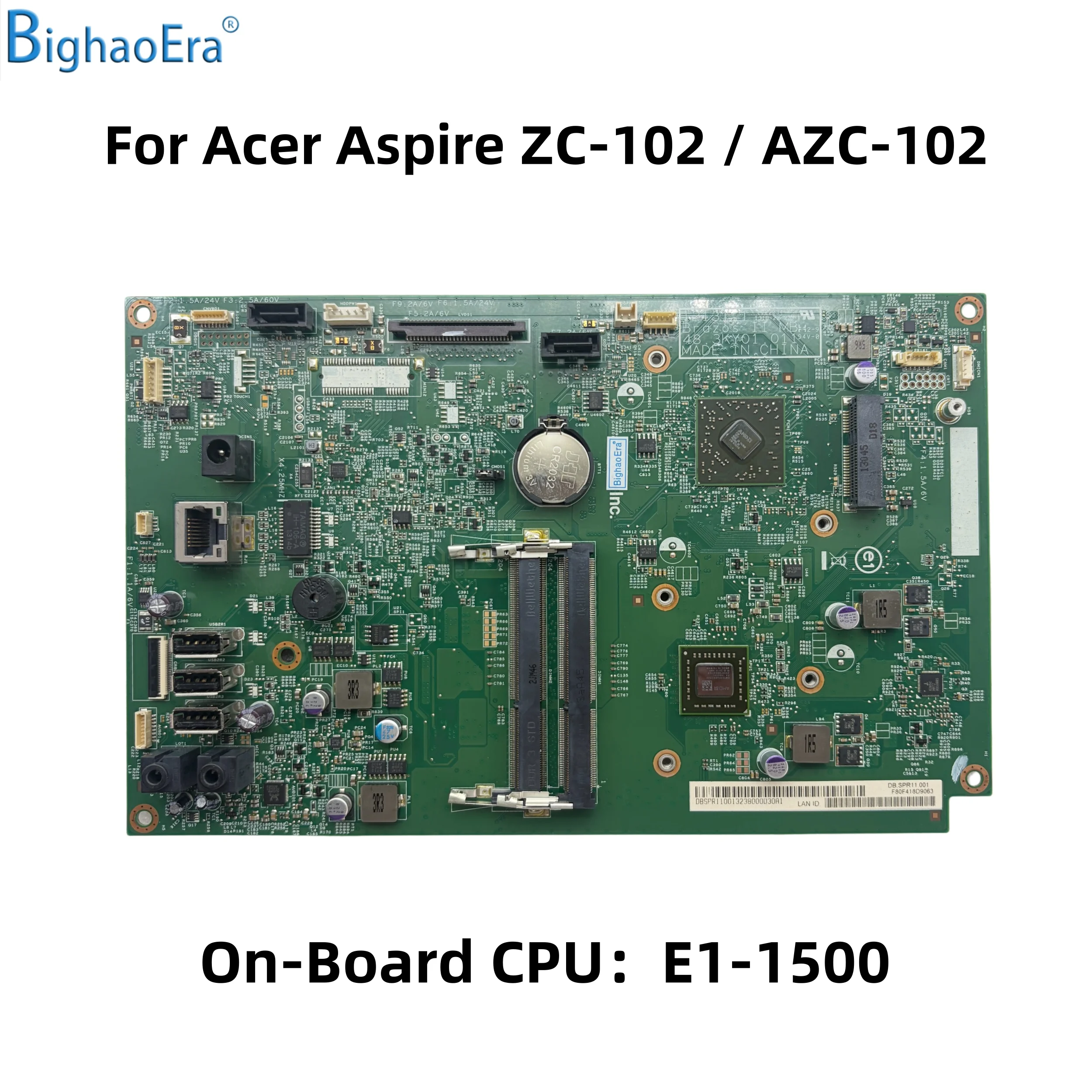 Placa base para Acer Aspire ZC-102 AZC-102 con CPU E1-1500 DDR3 12131-1 DB.SPR11.001 100% completamente probada