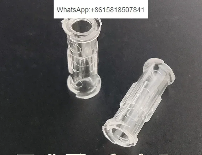 10PCS Double female luer joint Double male luer joint Guide drug docking Plastic PC syringe Connection thread conversion