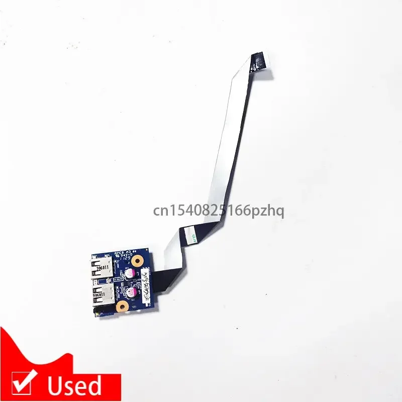 Used FOR HP  Pavilion DV7 Dv7-6000 Series Dual USB Board With Cable