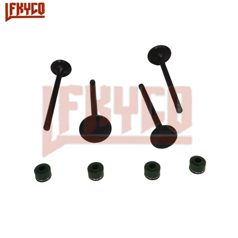 Motorbike engine valve  78.5/79mm for Honda CB250T CA250 CMX250 253FMM 234cc valve stem air inlet and exhaust valve Accessories
