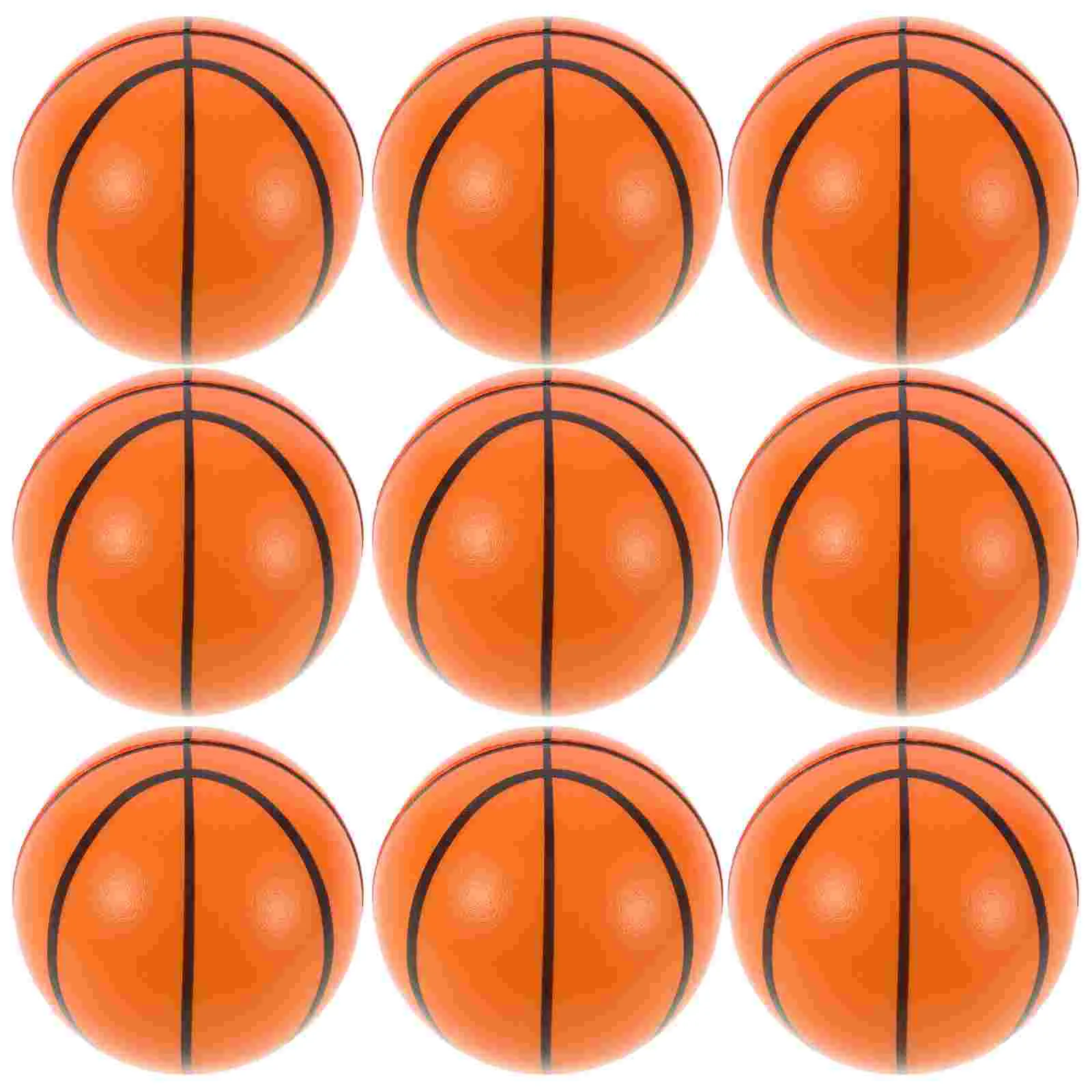 Mini Hoop Sponge Basketball para Crianças, Stress Balls, Brinquedos Bouncy, Relax Play Pu