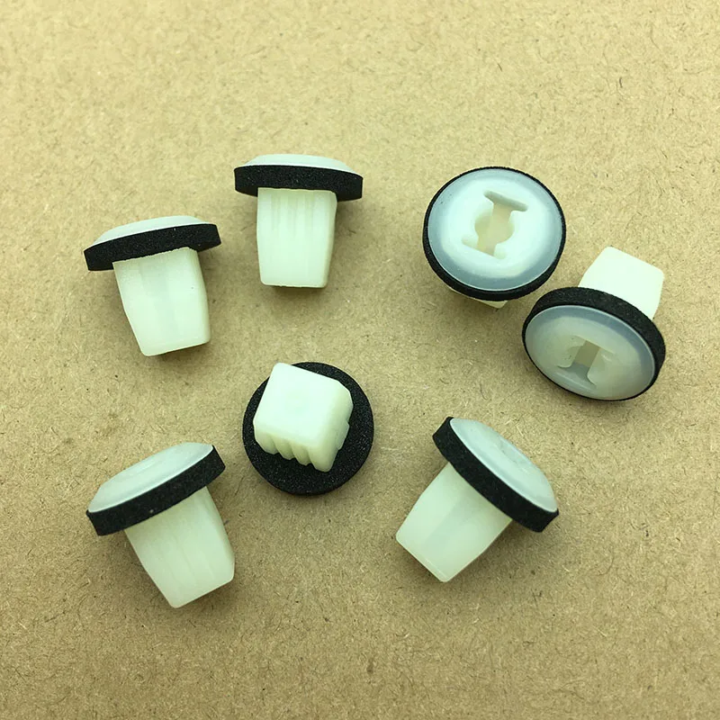 

For Tesla Model Y Model3 Rear License Plate Fixing Plastic Buckle Clip Base Screw Nut Automotive Parts