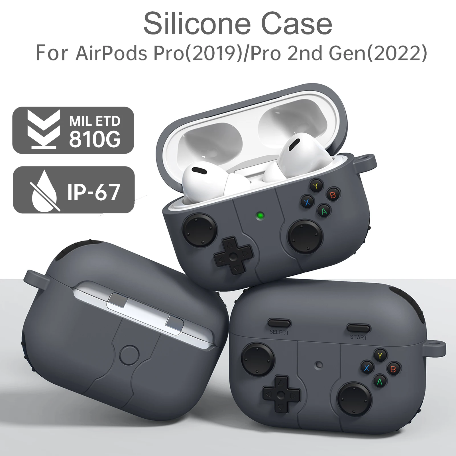 Аксессуары для Airpods Pro 2, противоударные аксессуары, оригинальные 3D Мультяшные силиконовые наушники, чехол для Airpods Pro 2/Pro