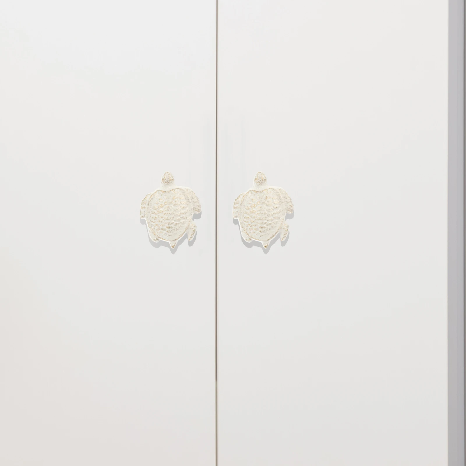 

2Pcs Ocean Theme Cast Iron Wardrobe Handle Cabinet Drawer Pulls Retro Furniture Knobs for Kitchen Closet Cupboard