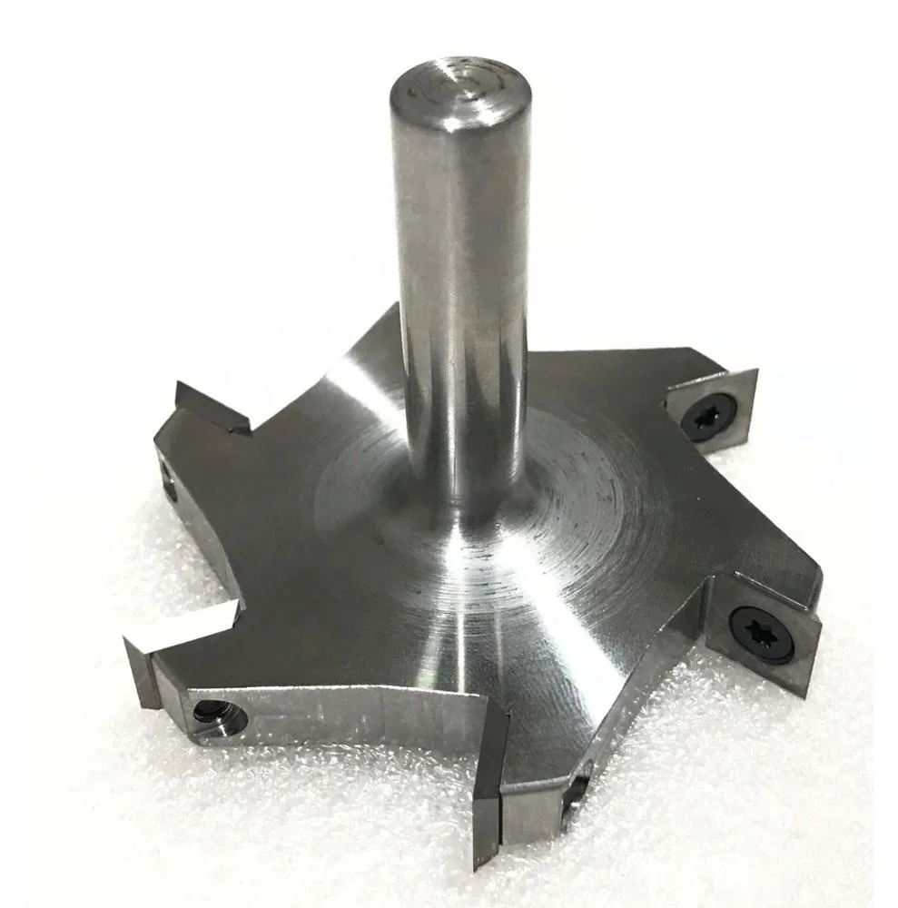 LIVTER CNC Insert Solid Carbide Face Milling Non-Ferrous Metals 2-31/64 Dia X 15mm X 1/2 Inch Shank End Mill Router Bit