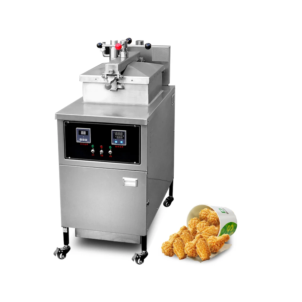 

Lowest Price 25L Electric Gas Chicken Pressure Frying Machine Broasted Chicken Machine Pressure Fryer Kfc Chicken Frying Machine