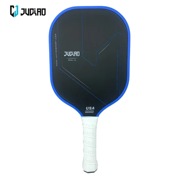 JUCIAO-T700 Raw Carbon Fiber Pickleball Paddle, USAPA Aprovado, Unibody Termoformado, Superfície Texturizada com Borda De Espuma