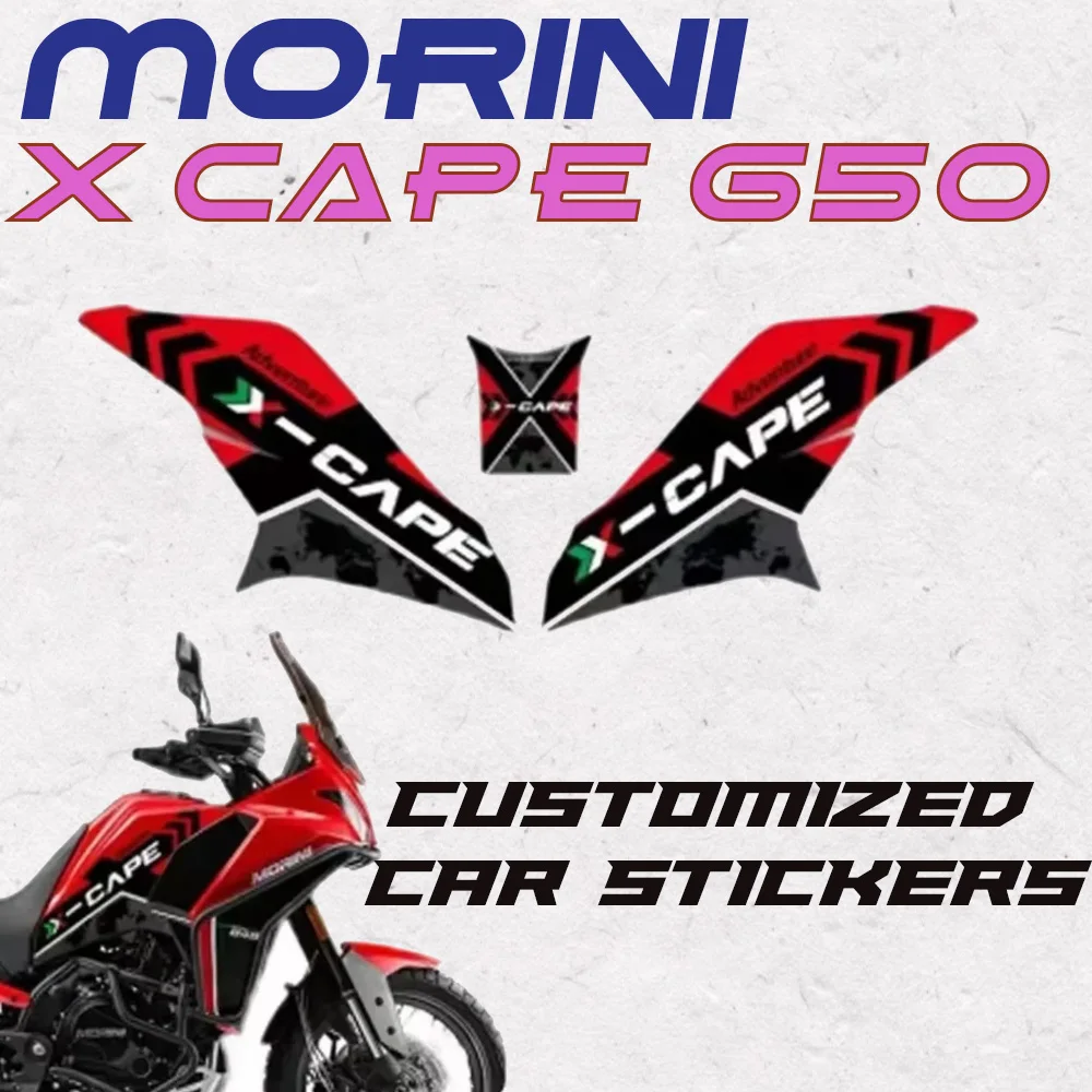 

New Fit Morini X-Cape 650 Motorcycle Decals Decoration Fuel Tank Body Protection Sticker for Morini X Cape 650 Dedicated
