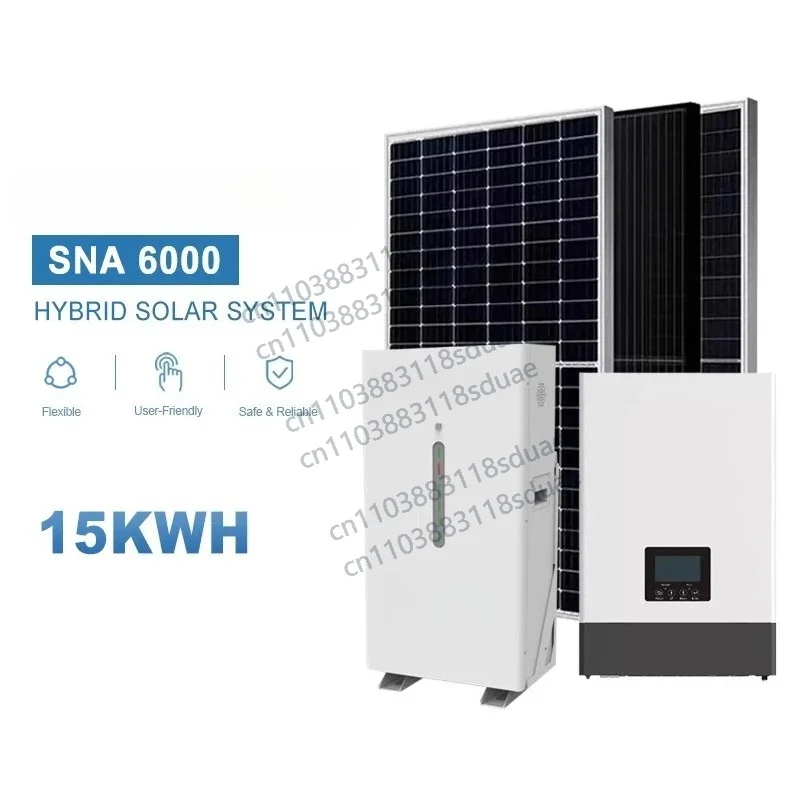 

Home Energy Storage LUX Inverter 6kw Vertical Lithium Battery Complete Set of Export System