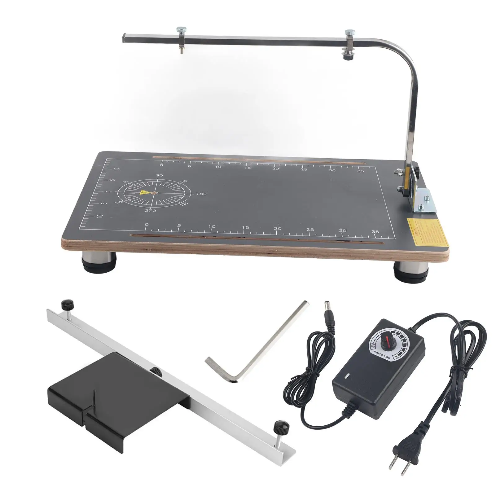 

Desktop Hot Wire Foam Cutter Milling Table Foam Cutting Machine Work Stand for Styrofoam Craft Projects