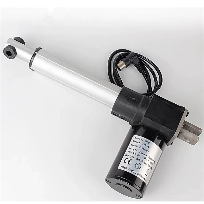 24V 6000N 20-50/400MM Linear Actuator Motor Stroke Heavy Duty DC Adjustable Actuator Tor Opener Electric Motor Linear