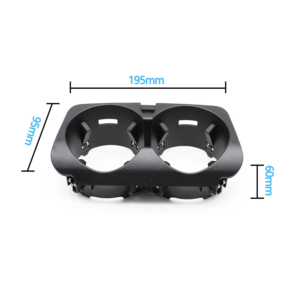 Center Console Insert Drinks Cup Holder For BENZ W205 W253 W213 W447 W257 C E GLC Class C300 C350 C43 C63 AMG E300 E400 GLC300