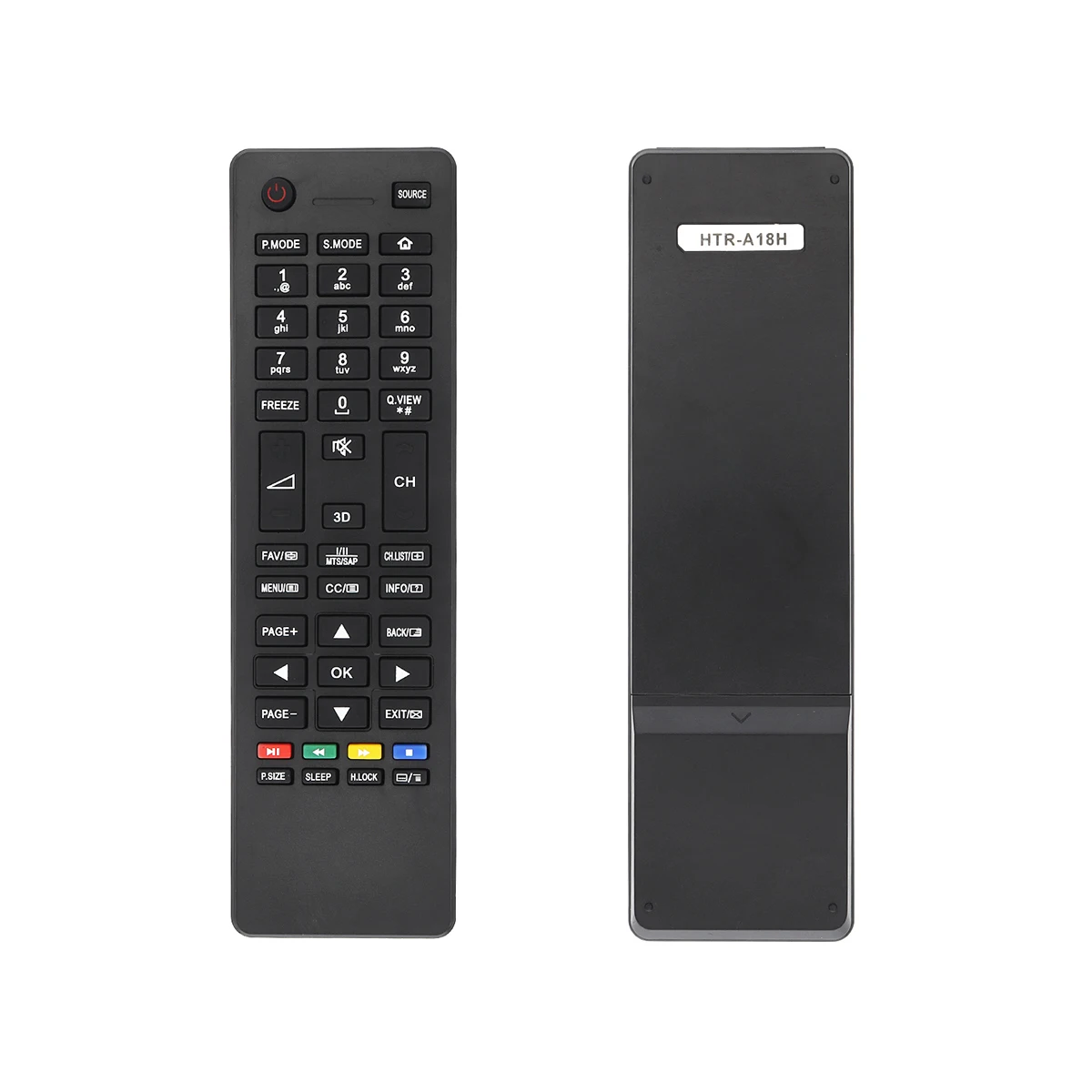 IR 433MHz TV Remote Control HTR-A18H Suitable for H aier LE22M600F LE24M600F LE24M660F LE28H600 LE28M600 LE32M600 / LE39M600F